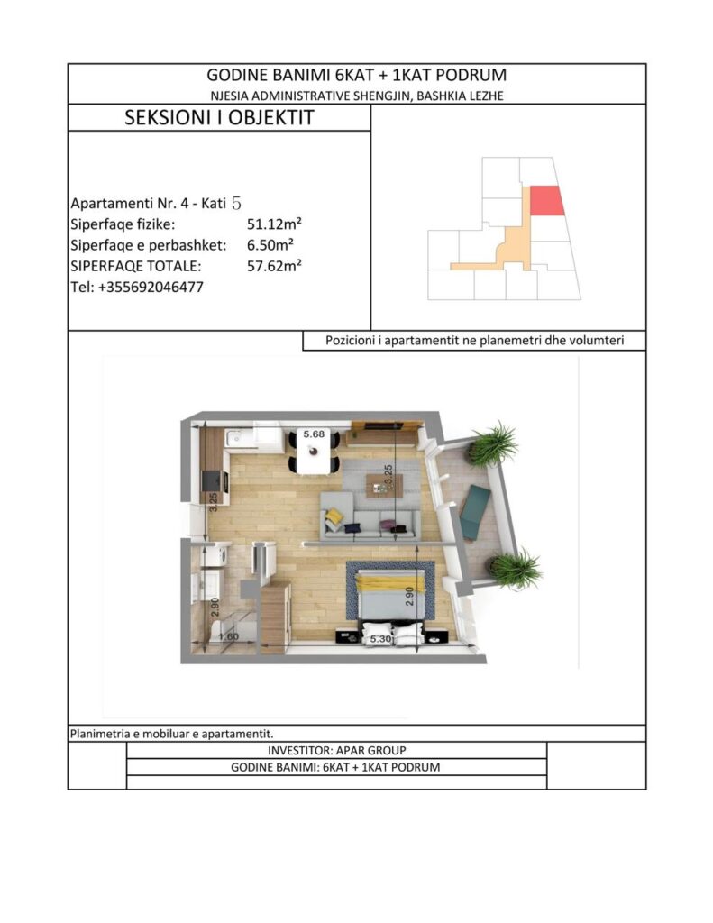 57.62 m²